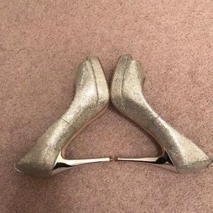 Michael Kors heels. New. Silver.